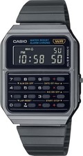 CASIO Vintage CA-500WEGG-1B Metal Band Dark Gray Metallic picture