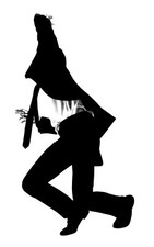 Robert Longo: Men in the Cities (Frank) 22x30 Archival Quality Fine Art Print picture