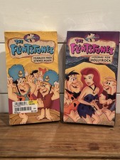 Flintstones Hooray for Hollyrock & Fearless Fred Sealed VHS  Lot Of 2 SEALED/NEW picture
