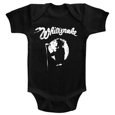 WHITESNAKE cd lgo Lil Trouble ROCKER Baby ONE PIECE Shirt 18 Month OOP coverdale picture