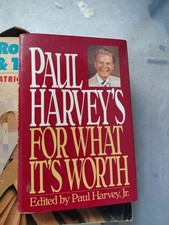 Paul Harvey's For What It's Worth - Hardcover By Harvey Jr., Paul - VERY GOOD picture