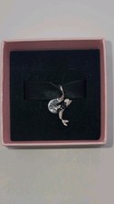New  PANDORA 925 Ale Free As The Ocean Orca Whale Charm 794683C01 w/ Box H19 picture