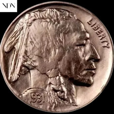 1931-S Buffalo Nickel - Gem BU - Semi-Key picture