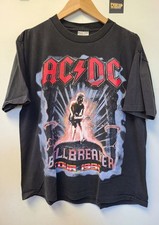Vtg 1988 ACDC Heat Seeker Tour T-shirt 1980s Concert Band Tee S-5XL NH27598 picture
