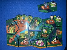 Disneyland Tiana's Bayou Mystery Map Puzzle Complete Set (WITH CHASER) picture