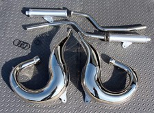 Yamaha Banshee SHOW CHROME in frame SHEARER drag pipes small bore picture
