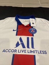 Nike X-Large PSG Away Jersey CD4241-101 White-Red-Blue NWT picture