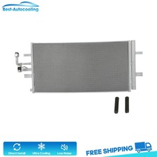 For 2021 2022-2023 Ford Bronco 2.3L 2.7L New Aluminum A/C MB3Z19712A Condenser picture