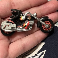 2010 Jazwares Sonic & Sega All Stars Racing Figure Shadow The Hedgehog Bike SEGA picture
