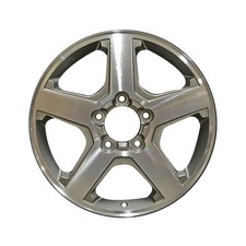20x8 5 Spoke Used Aluminum Wheel Machined and Painted Charcoal 560-98395 picture