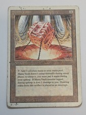 MTG Mana Vault Revised Edition 1993 Rare Artifact Regular Magic The Gathering picture
