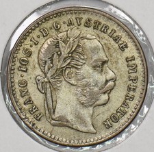 Austria 1872 10 Kreuzer Silver ASW: 0.0214oz 199729 combine shipping picture