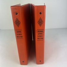 Vintage 1966 Renault Factory Service Parts Bulletins Dealership Binders OEM picture