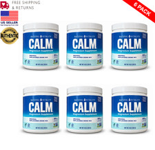 Natural Vitality Calm Magnesium Powder | 8oz Unflavored EXP 10/2027 | PACK OF 6 picture