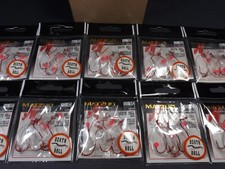 (10) Packs NEW Matzuo RARE Death Roll Rig Trolling Fishing Lures 1/0 Red Hooks picture