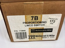 ITT McDonnell Miller 7B 110800 Proportioning LWCO Switch Boiler Low Water Cutoff picture