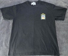 CASABLANCA Paris Avenida Arch Logo Graphic T-Shirt Black Men’s Size XL Luxury picture
