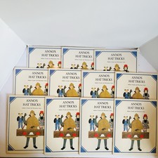 11 Lot Anno's Hat Tricks Paperback Harcourt Math Logical Thinking Guided Reading picture