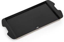 Onlyfire Ceramic Coated Full Size Griddle Insert Weber Traveler Grill Black picture