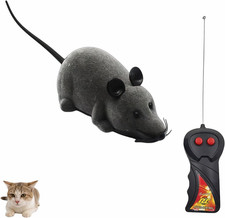 Remote Control Mouse Cat Toy, Realistic RC Interactive Pet Toy with Wireless Con picture