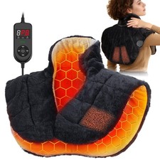 UTK Weighted Heating Pad for Neck and Shoulders and Back, 30s Fast Heat picture