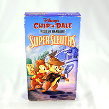 Chip 'N' Dale Rescue Rangers Super Sleuths VHS picture