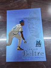 1999 Skybox Molten Metal Sterling Heavy Metal Fusion #16F Adrian Beltre 212/500 picture