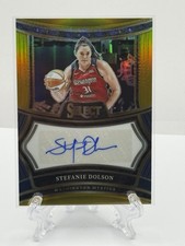 2025 Panini Select WNBA Signatures Stefanie Dolson Gold /10 Washington Mystics picture