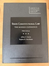 State Constitutional Law The Modern Experience 5th Ed Sutton McAllister Like New picture