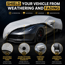 Custom Fit Waterproof Car Cover for 2025-2027 Toyota Crown Signia UV Protection picture
