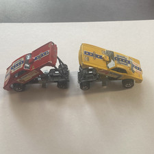 1969 Vintage Hot Wheels Redline Yellow Snake and Red Mongoose, Hong Kong picture