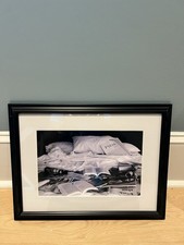 Framed Black And White Photography Print, “Well Read”By Leigh  Viner picture