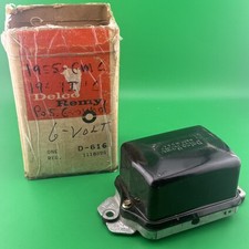 NOS OEM Delco Remy 1118896 D616 Voltage Regulator 1953-63 GM Chevy Cadillac picture