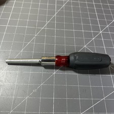 Husky Pro Tools USA Made Black Handle Ratcheting Screwdriver 542-773 WF picture