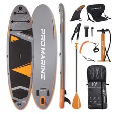 Inflatable Stand Up Paddle Boards Extra Wide Paddleboard with Paddle,Orange picture