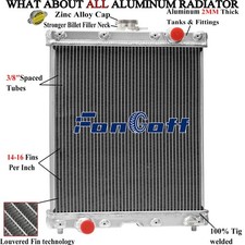 LVA12637 3Row Radiator Fit John Deere 4120/ 4520 4720 CT315,312GR 313 314G 315 picture