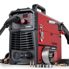 160A MIG Welder 110V 220V 4 in 1 Welding Machine Gas MIG, Gasless MIG Flux Core picture