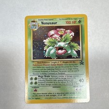 2000 Pokemon Venusaur #13 Black Star Promo Holo *Swirl* picture