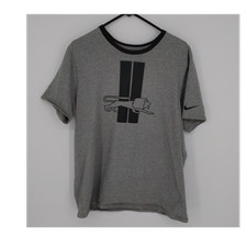 Nike Detroit Lions NFL Shirt Men’s XL Gray Black picture