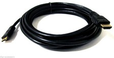 15' FT 15FT HDMI MALE to Mini HDMI MALE CABLE 1080p FOR HDTV NEW US SELLER picture