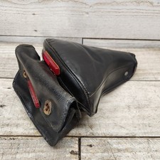 1960s Troxel Black Bicycle Spring Saddle Seat Reflectors Moscow TN USA picture