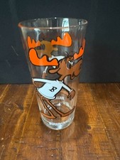 Vtg 1975 Pepsi Collector Series Bullwinkle Glass Tumbler Pat Ward Cartoon Cup picture