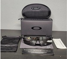 New Oakley Radar EV Path Polarized Prizm Black Frame Mirror/Chrome Len OO9208-08 picture