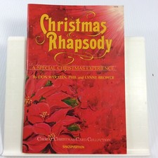 Christmas Rhapsody A Special Christmas Experience Wyrtzen Choral Songbook SABT picture