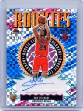 2025-26 Topps Finest - Rookie Autographs Noa Essengue Blue X-Fractor /99 picture