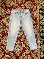 Talbots Everyday Relaxed Jeans Womens 12 Medium Wash Blue Denim Casual Classic picture