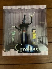 2008 NECA Coraline Set A Figures• Mr Bobinsky, Ghost Boy, Coraline & Cat • NIB picture