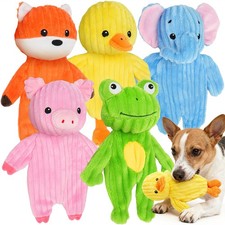 5 Pack No Stuffing Dog Squeaky Toys Chewer Toy for Small Medium Large Dogs picture