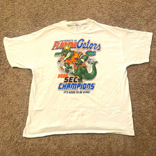 2006 Florida Gators SEC Championship Football White Shirt Size 2XL picture