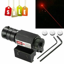 1-6Pcs Tactical Red Laser Beam Dot Sight Scope For Gun Rail 11/20mm Pistol Rails picture
